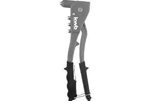 kwb Professionell blindnit/popnittång med handtagsskydd, tung design, för blindnitar av aluminium och koppar upp till 4,8 mm