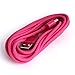 Price comparison product image iSOUL® 3M Metres 10 Feets USB Data Sync (Data Transfer) Charging Cable Charger Cord Lead Comaptible with Apple iPhone 4, 4S, 3G, 3GS,2G, 2GS, iPad 1st 2nd 3rd Generation & iPod touch 2 3 4, iPod nano 5th / 6th gen and Previous Apple Models - Extra Long 30 Pin Dock Connector to USB Cable - Pink