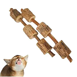 Petlicious & More 100% Natural Catnip Sticks Toys Customized Catnip Toys (Pack of One Pair)