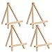 Produktbild Outus Holz Staffelei Display Staffelei Stativ Staffelei Handwerkskunst Staffeleien Foto Malerei Halter Staffelei, 24 cm Hoch 18 cm Breit, 4 Stück