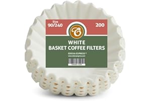 200 x 3 Pint White Commercial Coffee Filter Papers by EDESIA ESPRESS