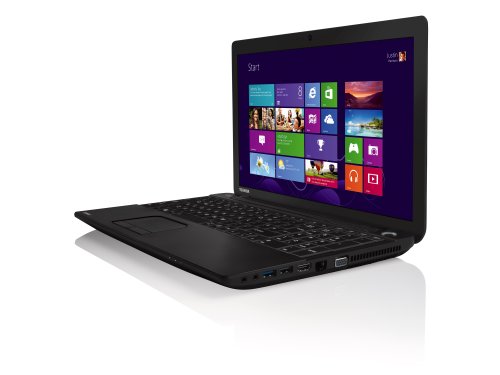 Toshiba Satellite C50D-A-133 15 6-inch Laptop  AMD E1-2100 1 0 GHz  4 GB RAM  500 GB HDD  Windows 8 1 