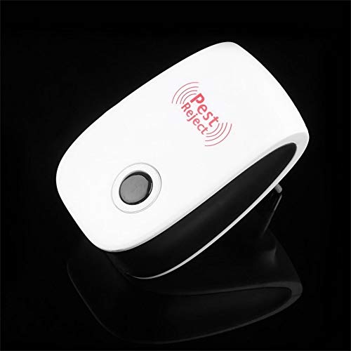 Preisvergleich Produktbild fggfgjg Electronic Ultrasonic Pest Reject Mosquito Cockroach Mouse Killer Repeller(White)-EU