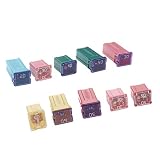Tanto el FMX como los fusibles FMX de bajo perfil están disponibles en capacidades de amperaje de 20 a 60 A.