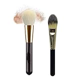 Itplus Makeup Brushes, Foundation Brush Powder Brush Brushes for Make Up (2PCS Brush)