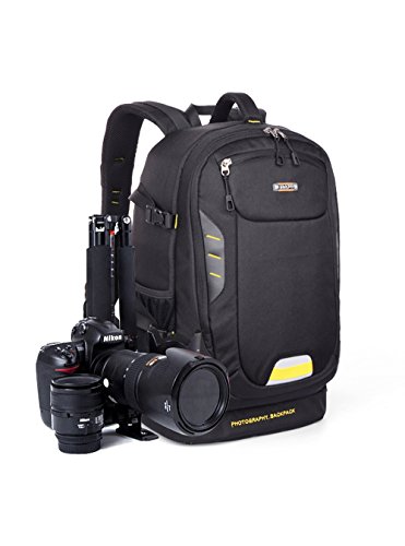 Rucksack Kamera, Kameratasche Canon, Kamerarucksack Laptop, Camera Backpack, stoßfest, Kamerarucksack Wasserdicht, Kameratasche Nikon, Fotorucksack Canon, Kameratasche Sony, Kameratasche Spiegelreflex, Fotorucksack für Spiegelreflex, Kamerarucksack mit Stativhalterung, Tabletfach, Regenschutz