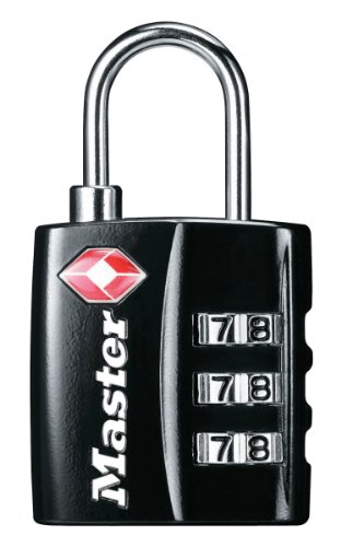 Master Lock Cadenas en acier TSA Nickel ...