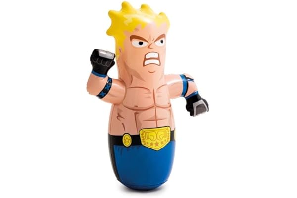 Intex 44672 - Personnage Gonflable 3D, 91x72cm, Modèles Assortis, 1 Unité