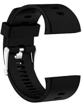 Ersatzband für POLAR V800,Kingwo Silikonkautschuk Uhrenarmband Armband für POLAR V800 Uhr (B)