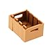 Produktbild 1 x Lego System Kiste hell braun medium dark flesh Kisten Korb Container Box für Angry Birds Friends Set 75825 75826 70738 41108 79111 30150