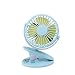 Produktbild HLSH USB-Clip-Tischventilator, Tischventilatoren, Clip-On-Lüfter, 2-in-1-Anwendungen, Starker Wind, Mini-Tischventilator, Kleiner Tischventilator, 4-Zoll-3-Gang-Lüfter mit USB-Anschluss-SkyBlue