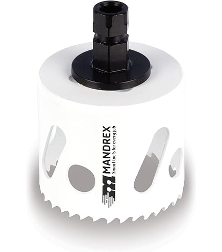 Mandrex | Gatzaag UltraXcut 102 mm met hardmetalen tanden, gatenboor voor harde en zachte materialen, multifunctionele gatzaag