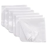 BORNINO Flanelltuch 6er-Pack 40x40cm Stoffwindel, 6