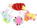 EJY Baby Children Pram Pushchair Plush Toys Toddler Stroller Seat Bed Cartoon Hanging Gift Toys