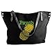Produktbild sghshsgh Umhängetaschen,Damenhandtaschen, Psych Pineapple Shoulder Bag Women Leisure Canvas Handbag Travel Bag For Work On Clearance