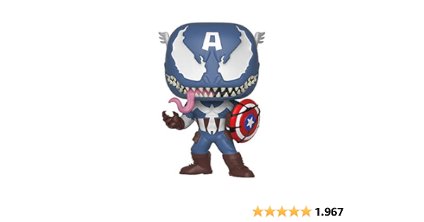 Funko Pop Bobble Marvel Marvel Venom Venom Captain America Amazon De Spielzeug