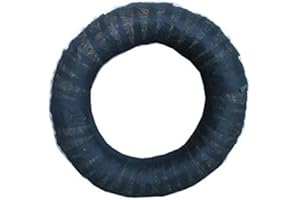 CURV BAR Bellaflor Strohkranz mit Vlies Ø 65 cm / 14cm