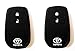 2-button Car Remote Black Silicone Key Case Shell Cover For Innova Crysta RS.129.00