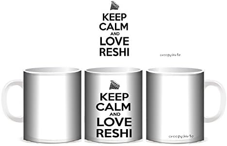 Creepyshirt - KEEP CALM AND LOVE RESHI MUG