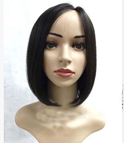 GBDSD Discoball Short Straight Wig Charming Lady Bob with Fringe Wave Full Lace With Wig Cap for Women Cosplay Party Daily Use