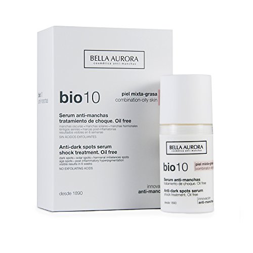 Bella aurora Lozione Anti-Imperfezioni, Bella Aurora Bio-10 Serum Anti-Manchas Pmg, 30 ml