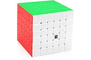 D-Fantix oryginalna magiczna kostka, 6 x 6 x 6 cm, Speed Cube, Meilong Stickerless Cube magiczna kostka, zabawka 3D, pomysł na prezent dla nastolatków, dziewcząt, dzieci i dorosłych