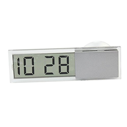 Preisvergleich Produktbild Merssavo Mini LCD Uhr Kalender-Anzeige digital für Auto Armaturenbrett selbstklebend
