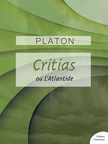 Book's Cover of Critias ou L'Atlantide
