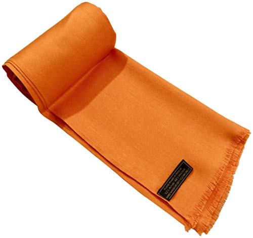 Solid Colour Fringe Design Nepalese Shawl Seconds Scarf Stole Throw Head Wrap Pashmina Hand Made in Nepal NEW