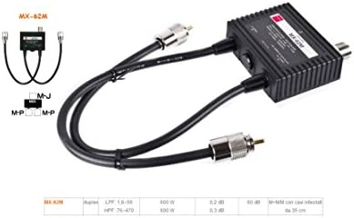 DIAMOND MX-62M DUPLEXER HF/VHF-UHF