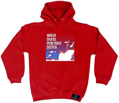 Open Water Premium Wreck Divers Penetrate Deeper Hoodie Hoody/Scuba Diving Gift Diver Christmas Funny snorkle Reef Mask Wetsuit Dive Birthday Present