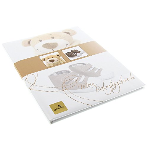 Goldbuch Babyalbum Trendbär, 30x31 cm, 60 Seiten mit Pergamin, Kunstdruck laminiert