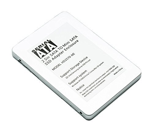 QUMOX @ Mini SATA SSD mSATA auf 2,5" Festplatten Gehäuse Konverter Adapter