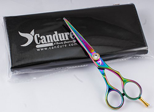 Professionell Multi Titan Haarschneideschere 5.5" Zoll Haarschere Friseur SchereProfi Friseurschere + Etuis