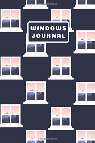 Preisvergleich Produktbild Windows Journal: Windows Diary, Lined Journal (120 Pages 6 x 9 )