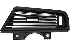 FRAY GARAGE Bocchetta AC Aria Condizionata DESTRA Compatibile con BMW Serie 5 [F10 F11 M5] 2010/2018 con Cromatura