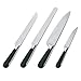 Produktbild Alessi SG500S4 B Mami Küchenmesserset aus Edelstahl, 4 teilig