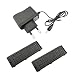 Produktbild Fytoo Ersatzakku 2pcs 3.7V 500mah Lithium Batterie Akku & Ladegeräte für JJRC H47 E56 Faltbare Drone Mini Quadcopter