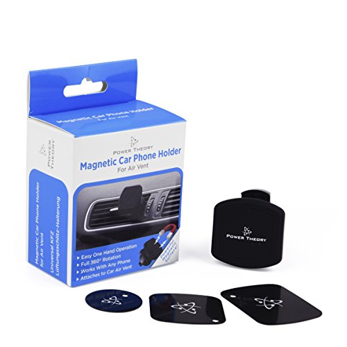 Soporte Magn  tico M  vil para Coche     Montura Universal para Rejilla de Ventilaci  n     Rotaci  n de 360       Imanes extra fuertes     El mejor para iPhone y otros smartphones     Garant  a de reembolso
