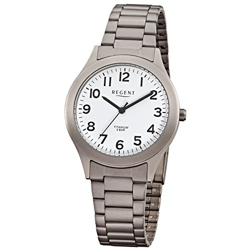 F837 - Uhr - Titan - anthrazitgrau/weiss