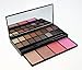PhantomSky 20 Colours Eyeshadow Palette Makeup Contouring Kit Combination with Blusher and Concealer - Perfect for Professional and Daily Use