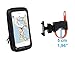 Produktbild Color Dreams® Universal Fahrrad Handyhalterung mit wasserdichter Handy-Bildschirm decken bis zu 5,5 ", Fahrrad oder Motorrad mobile Unterstützung, Handyhalter Fahrrad Verstellbar, Handyhalterung Fahrrad Smartphone, PVC hohe Haltbarkeit, universell für alle Arten von Lenker und Handys wie wie Iphone SE 6S 6S plus 6 6 plus 5 5S 5C 4 4S , Samsung Galaxy S7 / S6 / S5 / S4 / Note 4/3 , Sony, BQ, Motorola, Google Nexus, LG G3, Blackberry , GPS , und andere handys , das auf 5,5 " Bildschirm hat oben