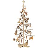 xmas3 SKU202 M 125 - Árbol de navidad, color beige
