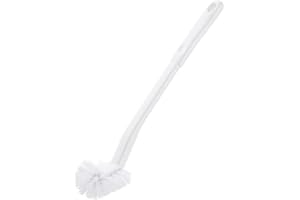 ABENXXOU Brosse WC Brosse de Toilette Portative Poignée Longue en Plastique Brosses de Nettoyage à Décontamination Forte Accessoires de Salle de Bain