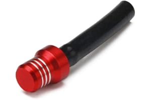 ANXIN CNC Motorrad Rot Ventil Vent Kurbelgehäuseentlüftungsschlauch Tube Gas Gap Öl Gap Tank Kraftstoff Air Vent Schlauch für EXC F SX SXF XC YZ YZF WR CR CRF KX KLX RM RMZ DRZ Dirt Bike