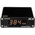 AOSHIDA Topping D10s ES9038Q2M DAC, USB to SPDIF/RCA Digital-Analog Converters, XMOS XU208 USB DAC, Support DSD256 PCM32Bit/384kHz Hi-Res Audio DA Converters, Built-in USB Bridge (Black)