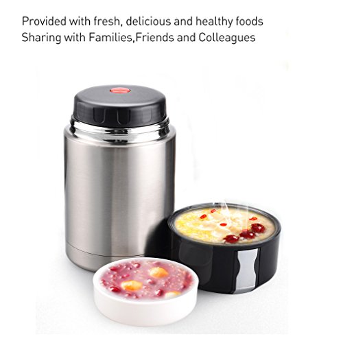 MAVIE Thermos King Thermoskanne / Thermosflasche für Lebensmittel und trinken,1000ml, Edelstahl - 7