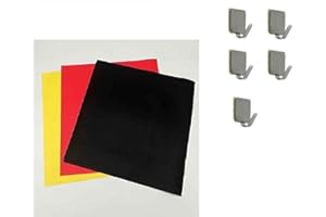 H.T. HITOPSELLER® Tris 3 Panni in Fibra di Carbonio Kit Pulizia cm 40x40 elimina Sporco e Aloni con 5 gancetti per appendere i panni in omaggio