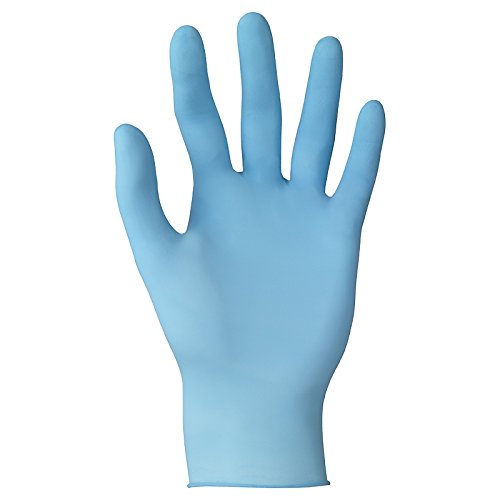 Ansell TouchNTuff 92-670 Nitril Handschuhe, Chemikalien- und Flüssigkeitsschutz, Hellblau - 2
