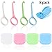 Produktbild 8 Stücke Retainer Case und Aligner Removal Tool Kieferorthopädische Prothese Vorratsbehälter Prothese Aufbewahrungskoffer Unsichtbar Abnehmbare Hosenträger